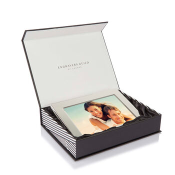 Personalised Silver Plated Photo Frame – 4x6, 6 of 6