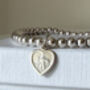 St Christopher Heart Bracelet Sterling Silver, thumbnail 2 of 6