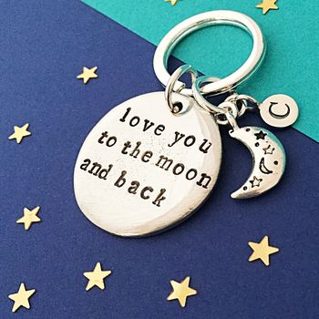 Moon And Back Keyring, 2 of 4