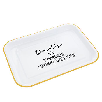 Personalised Baking Tray For Dad, 6 of 6