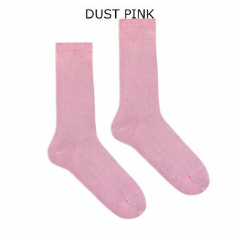 100% Pure Organic Cotton Luxury Single Colour Socks, 5 of 11