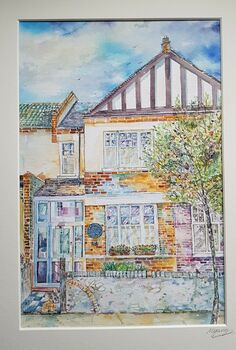 Personalised House Portrait Painting, 5 of 12