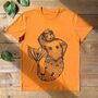 Mermaid Bear Organic T Shirt, thumbnail 1 of 6