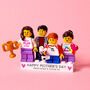 Mother's Day Lego® Brick Minifig Mum Gift: Personalised Custom Figures For Mums, thumbnail 1 of 11