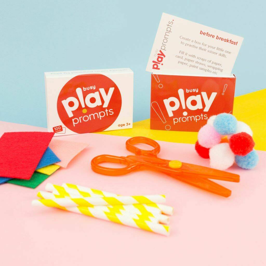 Image of Busy Play Prompts Activity Cards For Age Three To Five