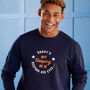 Personalised Organic Cotton Resting His Eyes Jumper, thumbnail 1 of 3