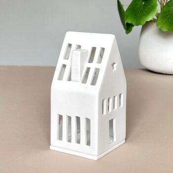 Porcelain Mini Dream House Tealight Holder, 2 of 4