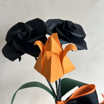 Halloween Origami Paper Bouquet, 3 of 5