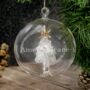 Personalised Glass Christmas Bauble, thumbnail 2 of 6