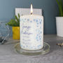 Patterned Christening Candle For Boys And Girls, thumbnail 4 of 9