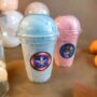 Personalised Candy Floss Cups X8 16oz With Lids, thumbnail 2 of 9