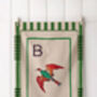 Personalised Alphabet Linen Tea Towel, thumbnail 2 of 12