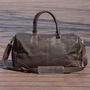 Leather Weekend Bag, thumbnail 1 of 12
