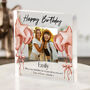 Personalised Birthday Photo Acrylic Block Gift, thumbnail 1 of 3