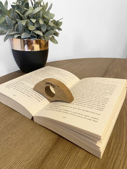 One Hand Thumb Page Holder, Gift For Book Lover, 3 of 5