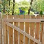 Rusty Metal Robin Garden Bird Fence Topper, thumbnail 6 of 10