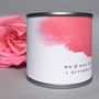 Wedding, Anniversary Or Birthday Soy Wax Scented Candle, thumbnail 7 of 9