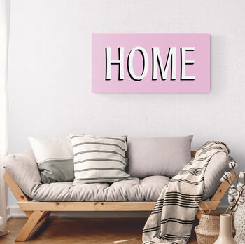 Personalised Word Sign Print With Optional Messages, 12 of 12
