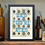 Ace Of Spades Vintage Playing Cards Print, thumbnail 5 of 6