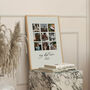 Personalised Framed Photo Collage, thumbnail 1 of 2