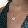 Personalised Silver Or Gold Aquarius Zodiac Necklace, thumbnail 5 of 11