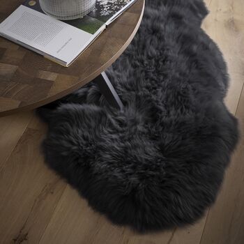 Genuine Sheepskin Rug Coloured, 8 of 9