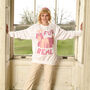 Fur Real Women's Slogan Sweatshirt, thumbnail 3 of 5