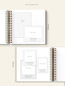 Mummy And Me Personalised Hardcover Scrapbook, 7 of 11