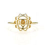 Solar Plexus Chakra Citrine Ring Silver Or Gold Plated, thumbnail 6 of 11