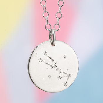 Personalised Star Sign Constellation Necklace, 10 of 12