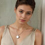 Sterling Silver Dandelion Locket Necklace, thumbnail 2 of 9