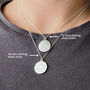 Live By The Sun Love By The Moon Sun And Moon Necklace, thumbnail 4 of 9