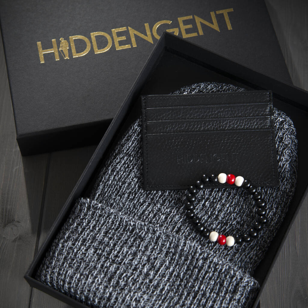 Beanie Hat Gift Set By Hidden Gent