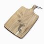 Personalised Ibizan Hound Engraved Acacia Serving Board, thumbnail 5 of 9