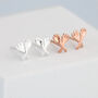 Sterling Silver Spoon And Fork Earrings, thumbnail 1 of 5