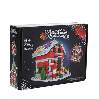 Christmas Candy House Building Block Set Gift, 4 of 5