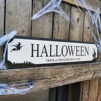 Personalised Halloween Street Sign, 2 of 4