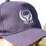 Personalised Golf Wreath Mens Cap Hat Gift For Him, thumbnail 3 of 7