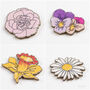 Wooden Birth Flower Magnets, thumbnail 2 of 12