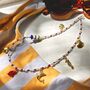 Handmade Coastal Charm Beaded Necklace, thumbnail 1 of 5