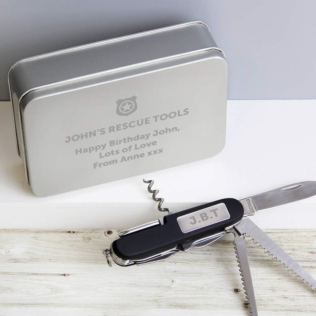 Personalised Multi Tool Gift Set By Ashley Rose