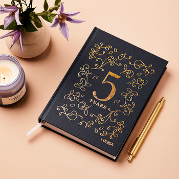 Personalised Five Year Diary, 9 of 11