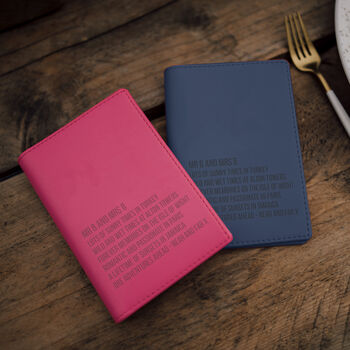 Special Memories Couples Passport Covers, 5 of 5