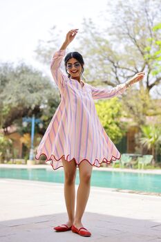 Stripe Swing Dress, 2 of 6