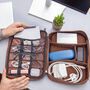 Faux Leather Travel Organiser Case, thumbnail 6 of 7