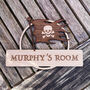 Personalised Pirates Door Sign, thumbnail 1 of 2