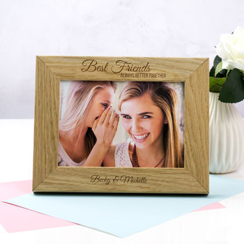 Personalised Best Friends Photo Frame, 2 of 3