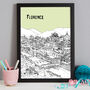 Personalised Florence Print, thumbnail 7 of 10