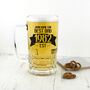 Dad’s Personalised Established Beer Glass Tankard, thumbnail 3 of 5