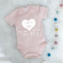 I Love You This Much Personalised Babygrow, thumbnail 6 of 10